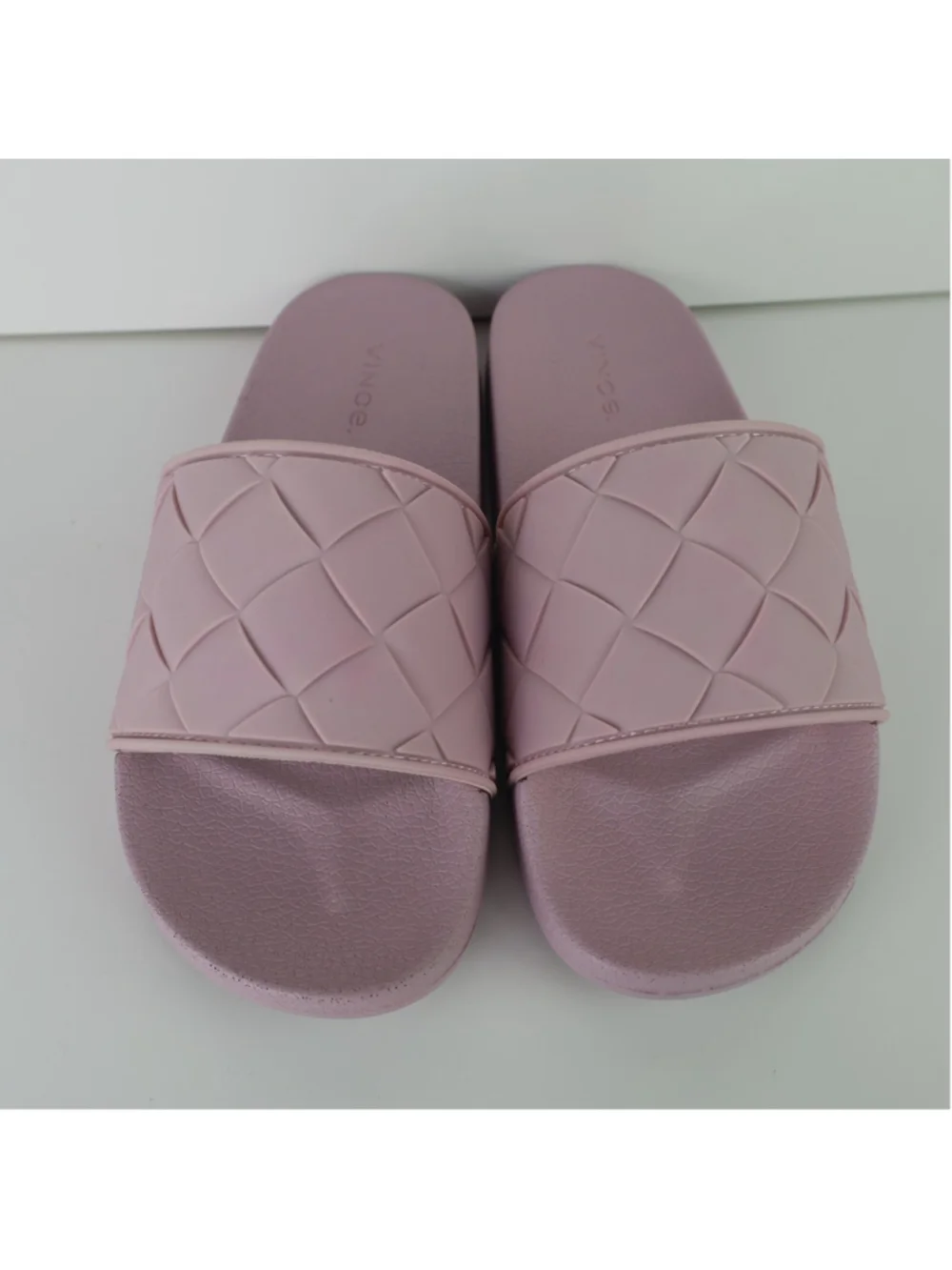Vince Women's Watley Slide Sandals Light Purple 8- 0443